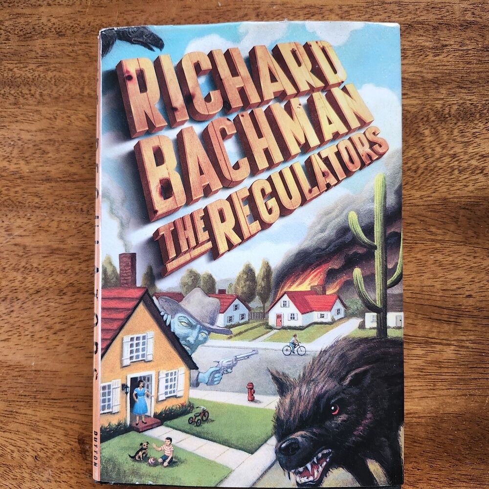 The Regulators by Richard Bachman (Stephen King) Hardcover 1st Edition Dutton